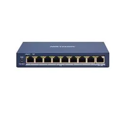 [DS-3E1309P-EI/M] Switch PoE adm via web, 8 puertos 10/100 + 1  uplink"
