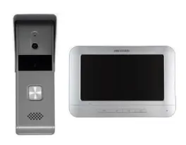 [DS-KIS203T] Kit videoportero analógico 720p, IP65, metálico, antivandálico