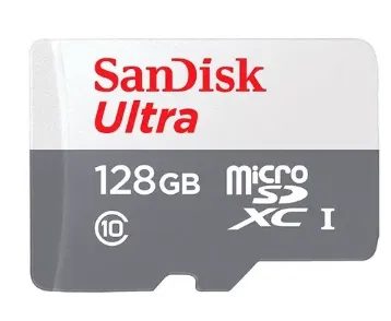 [MICRO-SD-128GB-SANDISK] Tarjeta microSDXC 128GB Canvas Select Plus c/adapta